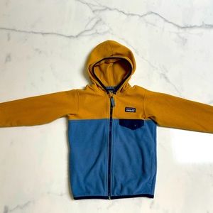 Patagonia fleece hoodie- colorblock